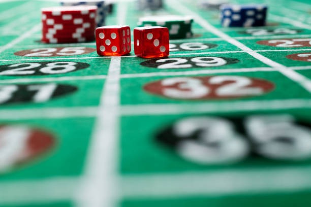 Micro-stakes Texas Poker table